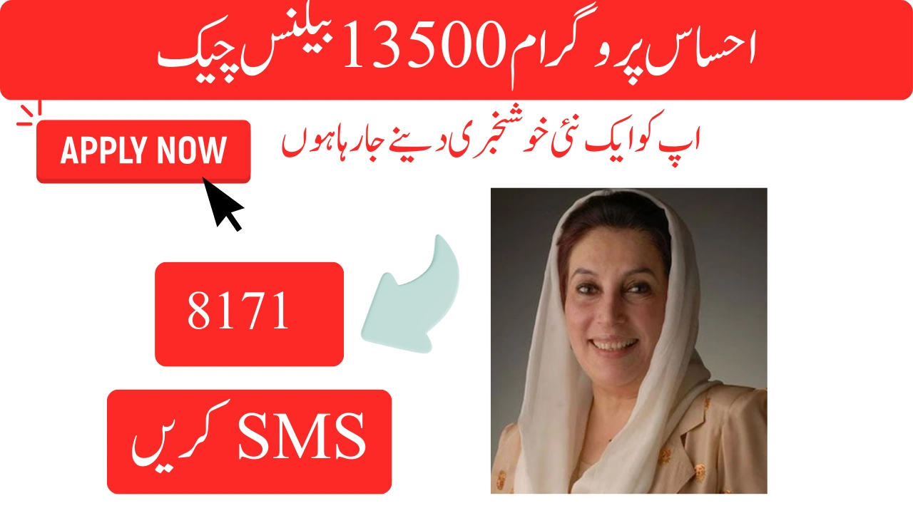 احساس پروگرام 13500 بیلنس چیک